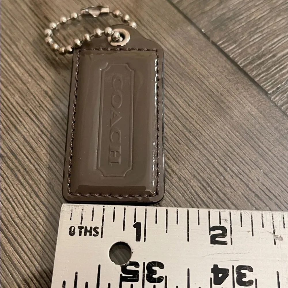 Coach Gallery Tote F17728 Replacement Hangtag - Key Chain - Bag Charm Grey?